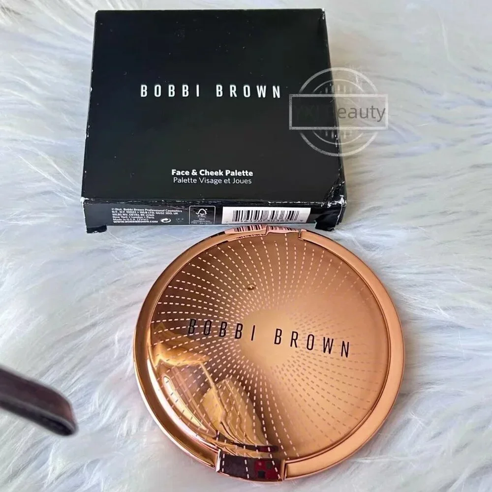 New Bobbi Brown Face & Cheek Palette~Light~Full size~Discontinued RARE